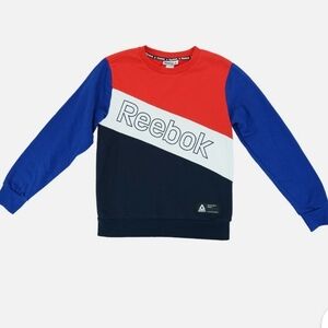 Reebok Youth Tri-Color‎ Crewneck Sweatshirt